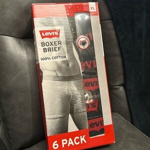 Levi’s boxer brief 6 pack. XL